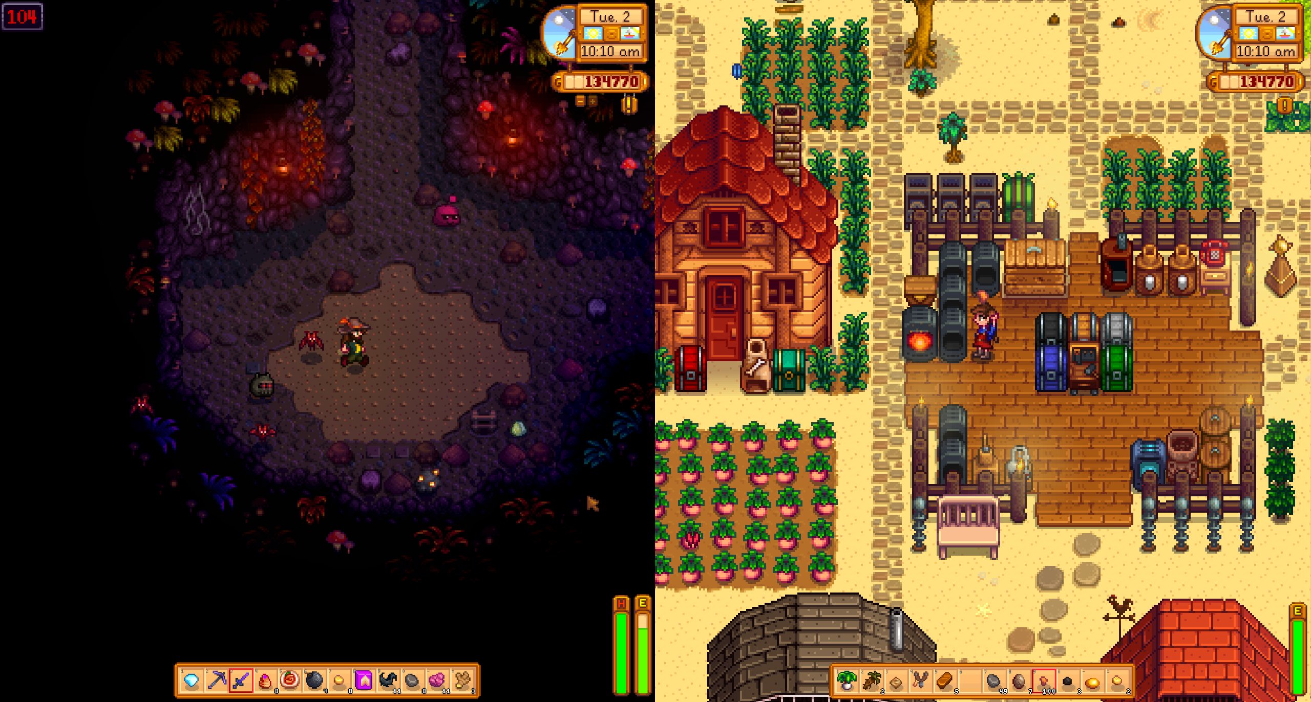 Stardew Valley – Multiplayer local em tela dividida é revelado